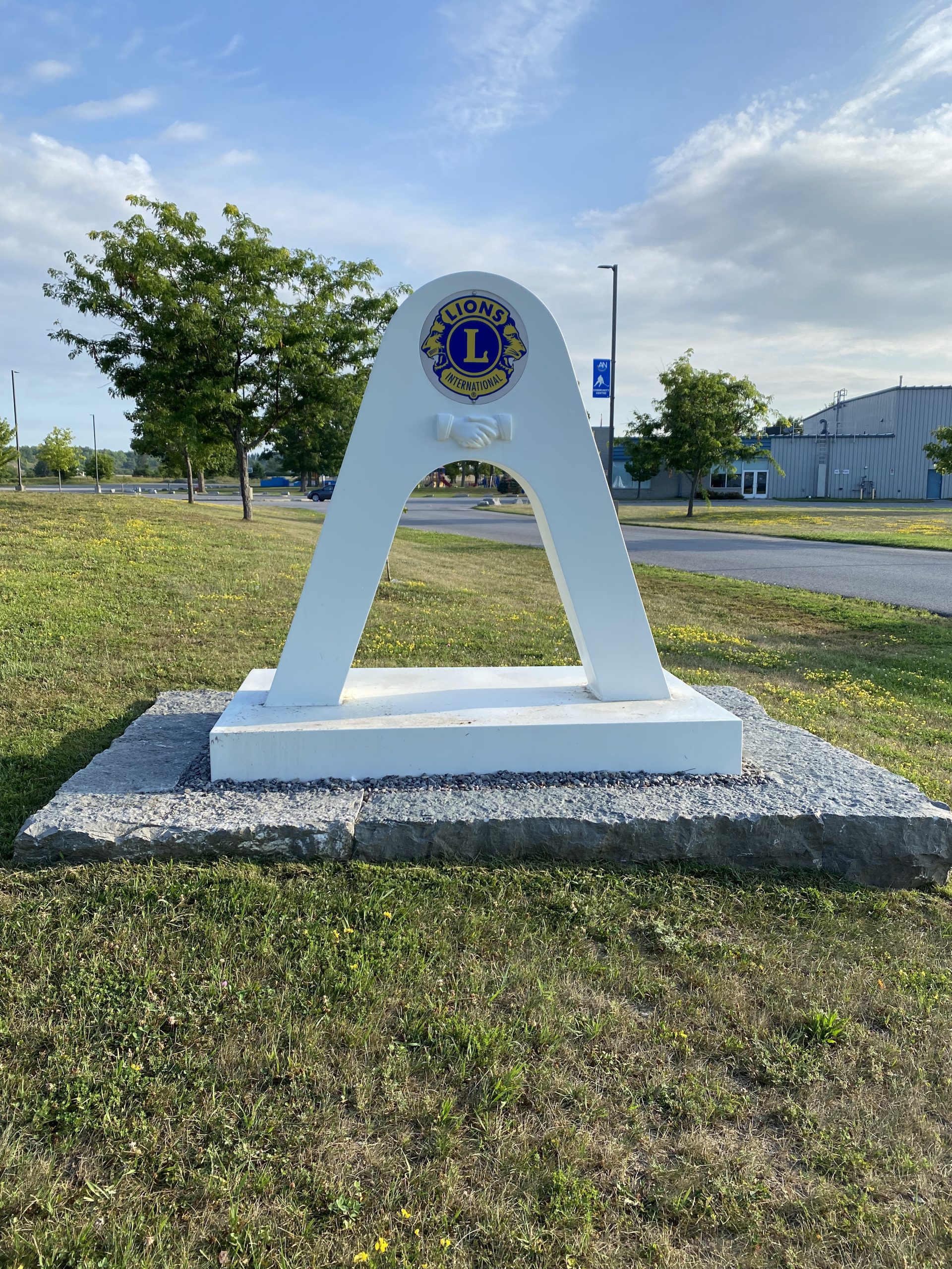 Plaque of the Lions Club of Norwood